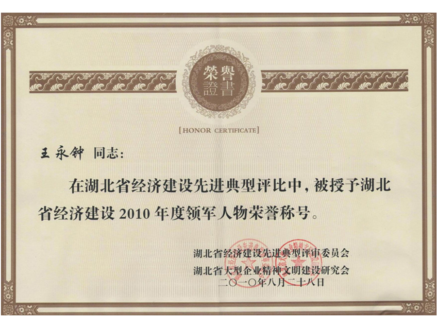 2010領軍人物-王永鐘